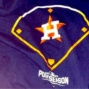 Houston Astros 2021 postseason shirt mens size medium